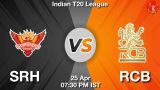 SRH vs RCB Dream11