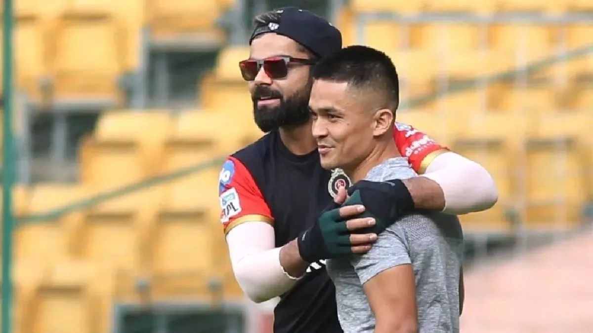 Sunil Chhetri के संदेश संन्‍यास की घोषणा पर आया सभी टीमों प्यार