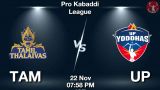 TAM vs UP Dream11
