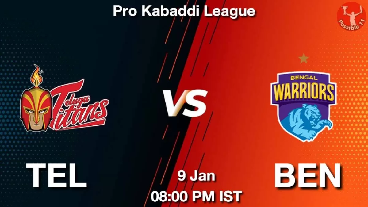 TEL vs BEN Dream11 Prediction In Hindi, Match-64, Fantasy Kabaddi Tips