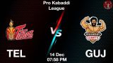 TEL vs GUJ Dream11 Prediction in Hindi, Starting 7, Today Match 111, PKL 11