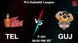 TEL vs GUJ Dream11