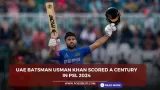 UAE के बल्लेबाज उस्मान