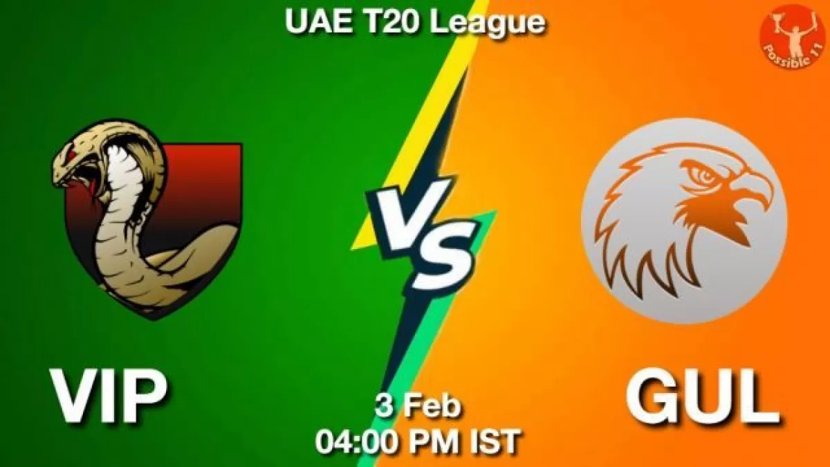 VIP vs GUL Dream11 Prediction In Hindi, Team, Match-19, Fantasy Cricket Tips