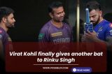 Virat Kohli finally gives