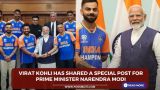 Virat Kohli has shared