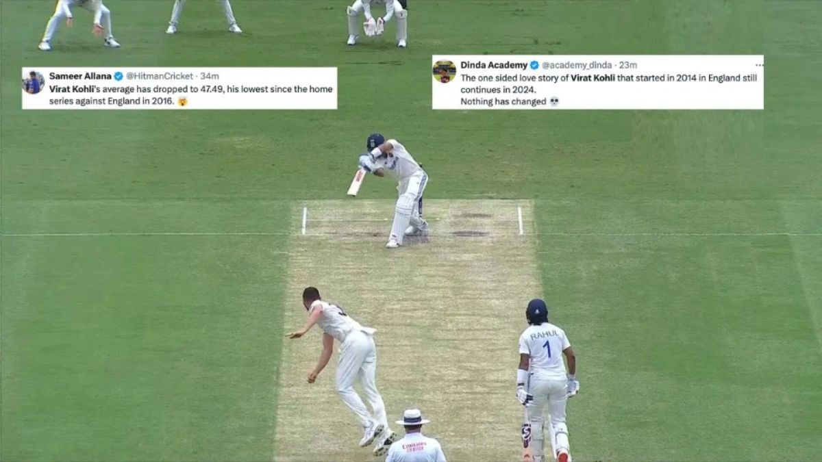 When Virat Kohli failed in Brisbane, fans trolled him a lot