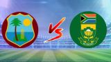 WI vs SA Match