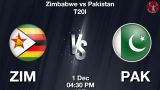 ZIM vs PAK Dream11