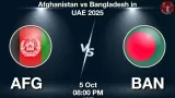 AFG vs BAN Match