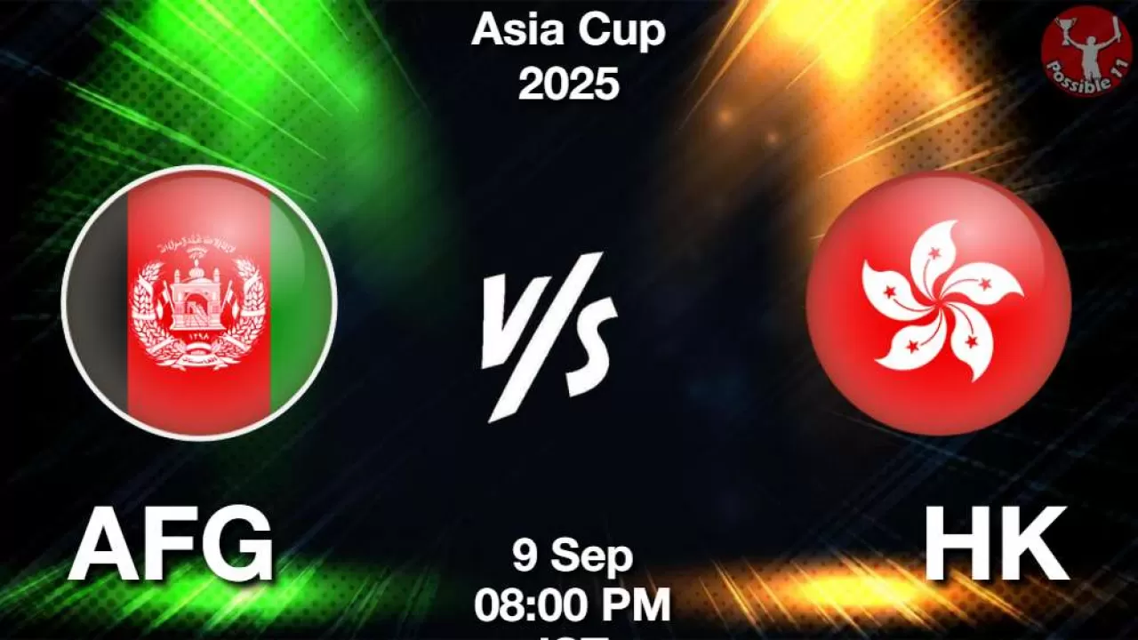 Asia Cup 2025 : AFG vs HK 1st Match Preview in Hindi, Playing 11, Pitch Report