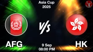Asia Cup 2025 : AFG vs
