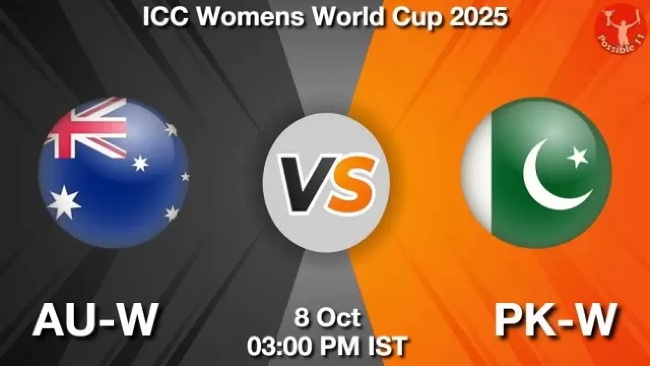 AU-W vs PK-W मैच की भविष्यवाणी हिंदी में, महिला विश्व कप 2025, 9वां मैच, प्लेइंग 11