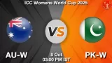 AU-W vs PK-W Match