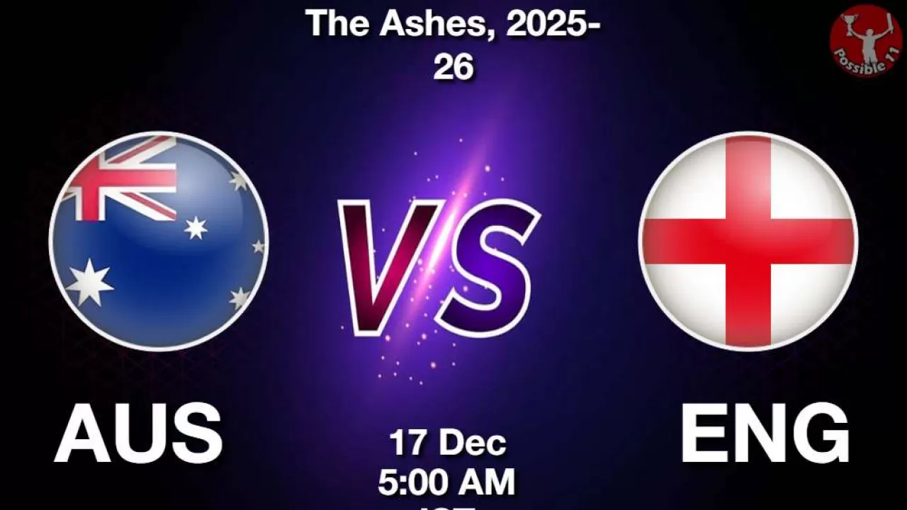 AUS बनाम ENG Dream11 प्रेडिक्शन हिंदी में, तीसरा मैच, द एशेज, 2025-26, मैच टिप्स