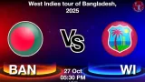 BAN vs WI Match