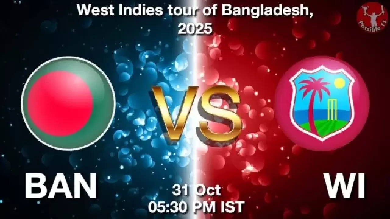 BAN vs WI मैच की भविष्यवाणी हिंदी में, मैच प्रीव्यू, तीसरा T20I मैच, प्लेइंग 11