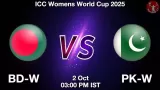 BD-W vs PK-W Match