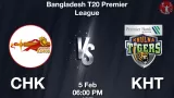 CHK vs KHT Dream11