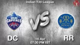 DC vs RR आज