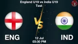 EN-U19 vs IN-U19 Dream11