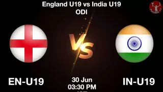EN-U19 vs IN-U19 Dream11 Prediction in