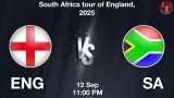ENG vs SA 2nd