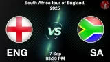 ENG vs SA 3rd