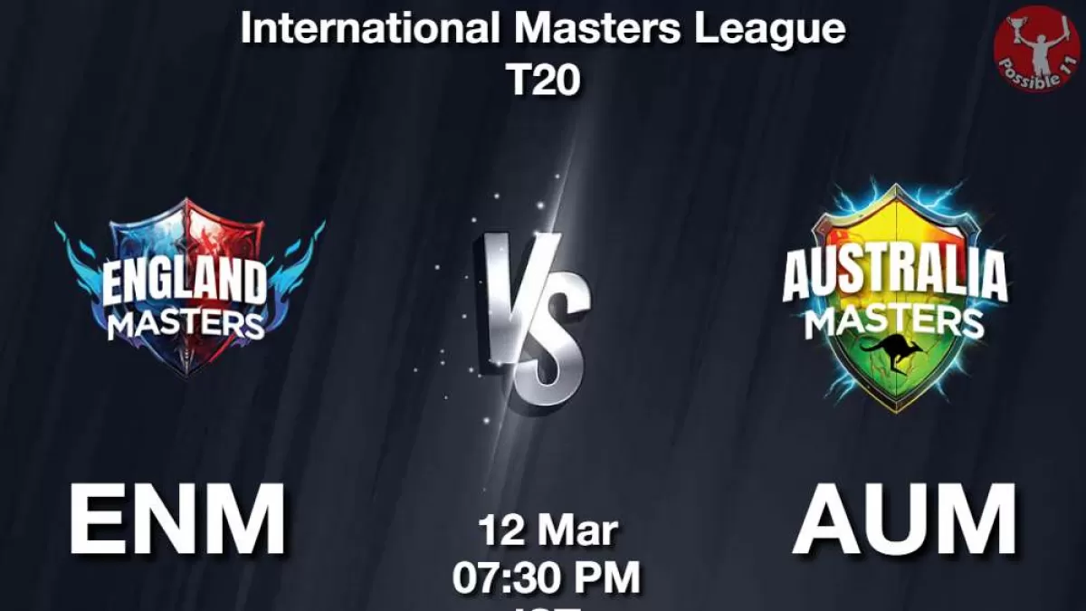 IML T20 : ENM vs AUM ड्रीम11 Prediction in Hindi, 15th Match, Dream11 Team