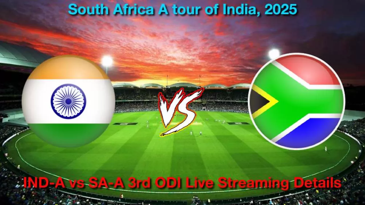 IND-A vs SA-A 3rd ODI लाइव स्ट्रीमिंग और टेलीकास्ट कैसे देखें, 19 नवंबर, 2025