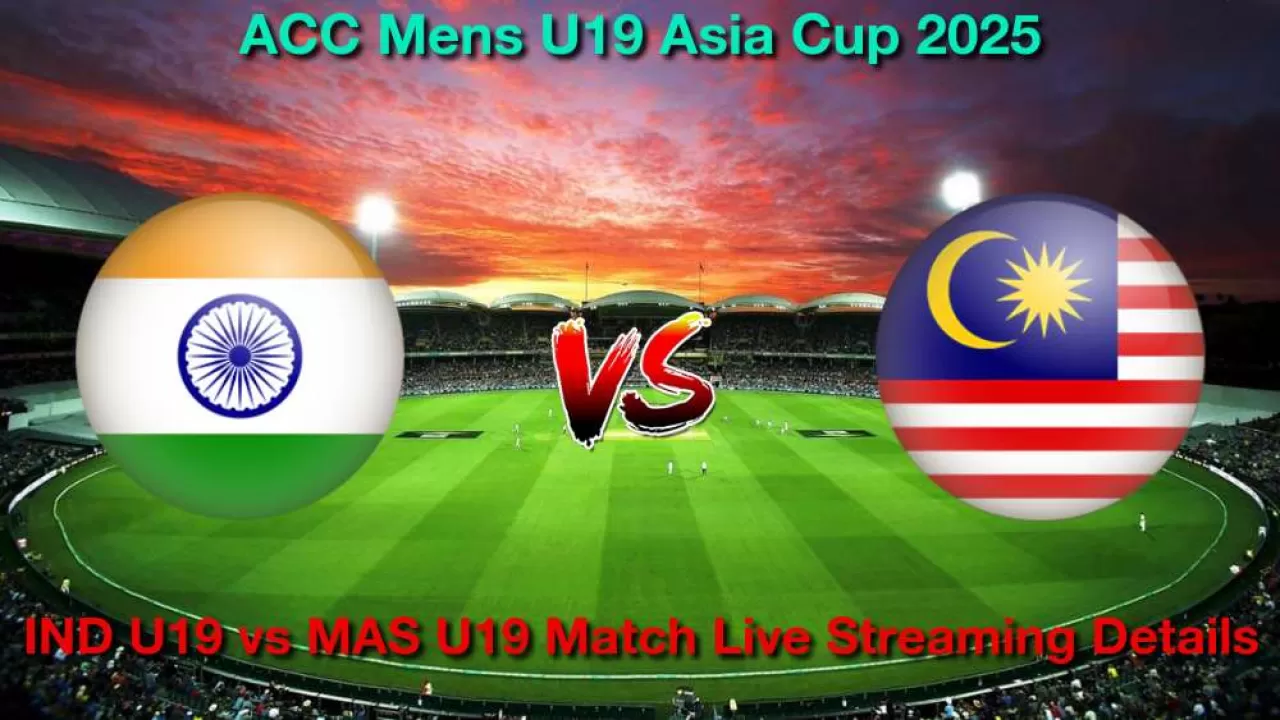 IND U19 vs MAS U19 मैच, लाइव स्ट्रीमिंग और टेलीकास्ट कैसे देखें, 16 दिसंबर, 2025