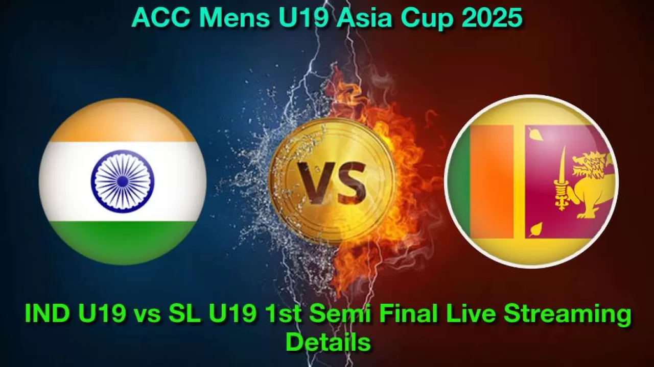 IND U19 vs SL U19 मैच, लाइव स्ट्रीमिंग और टेलीकास्ट कैसे देखें, 19 दिसंबर, 2025
