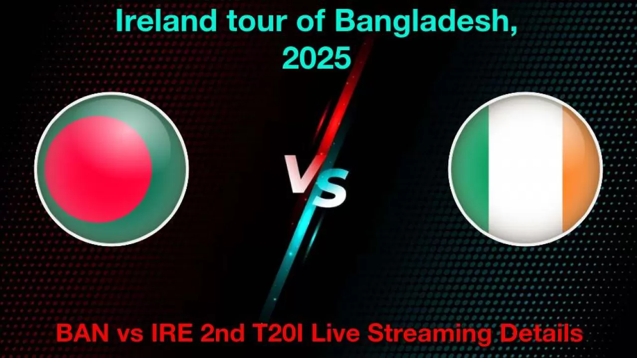 IRE vs BAN 2nd T20 मैच, लाइव स्ट्रीमिंग और टेलीकास्ट कैसे देखें, 29 नवंबर, 2025