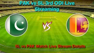 How to Watch SL vs PAK 3rd ODI Live Streaming and Telecast, November 16, 2025