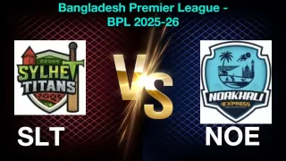 How to Watch Sylhet vs Noakhali Match 4, Live Streaming and Telecast, Dec 27, 2025
