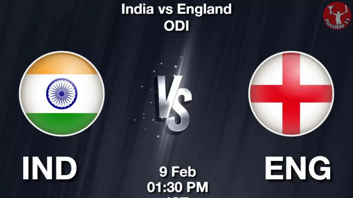 IND vs ENG Dream11 Prediction in Hindi, 2nd ODI Match, Playing 11