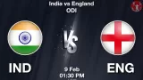 IND vs ENG Dream11