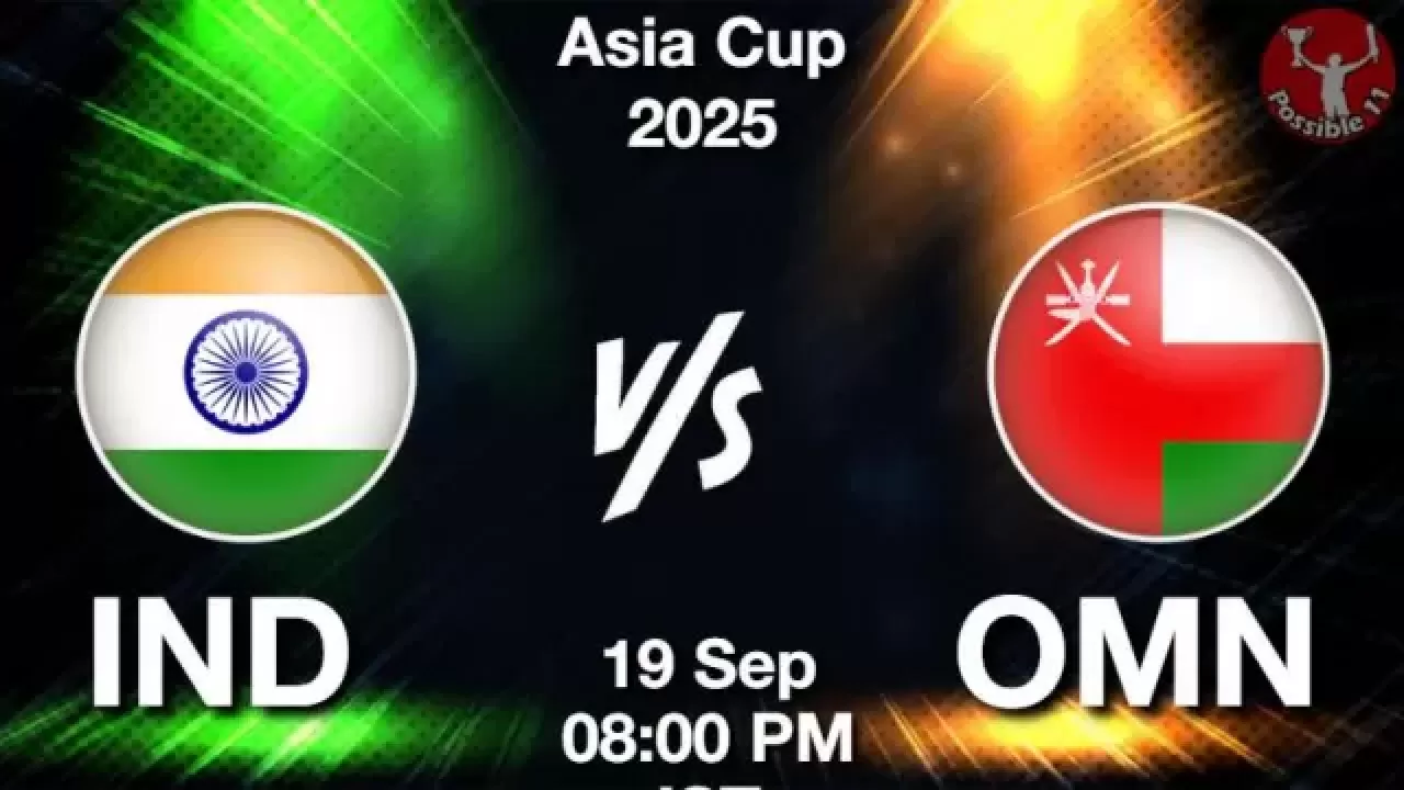 IND vs OMN Match Prediction in Hindi, Asia Cup 2025 Match 11, Playing 11, Pitch Report