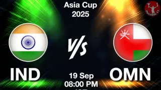 IND vs OMN Match Prediction in