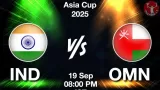 IND vs OMN Match