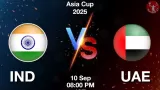 IND vs UAE 2nd