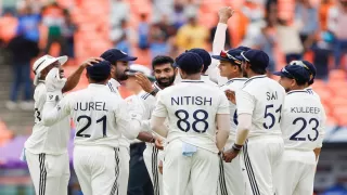 IND vs WI 1st Test match: West Indies all out on 162, Rahul scored a half-century.