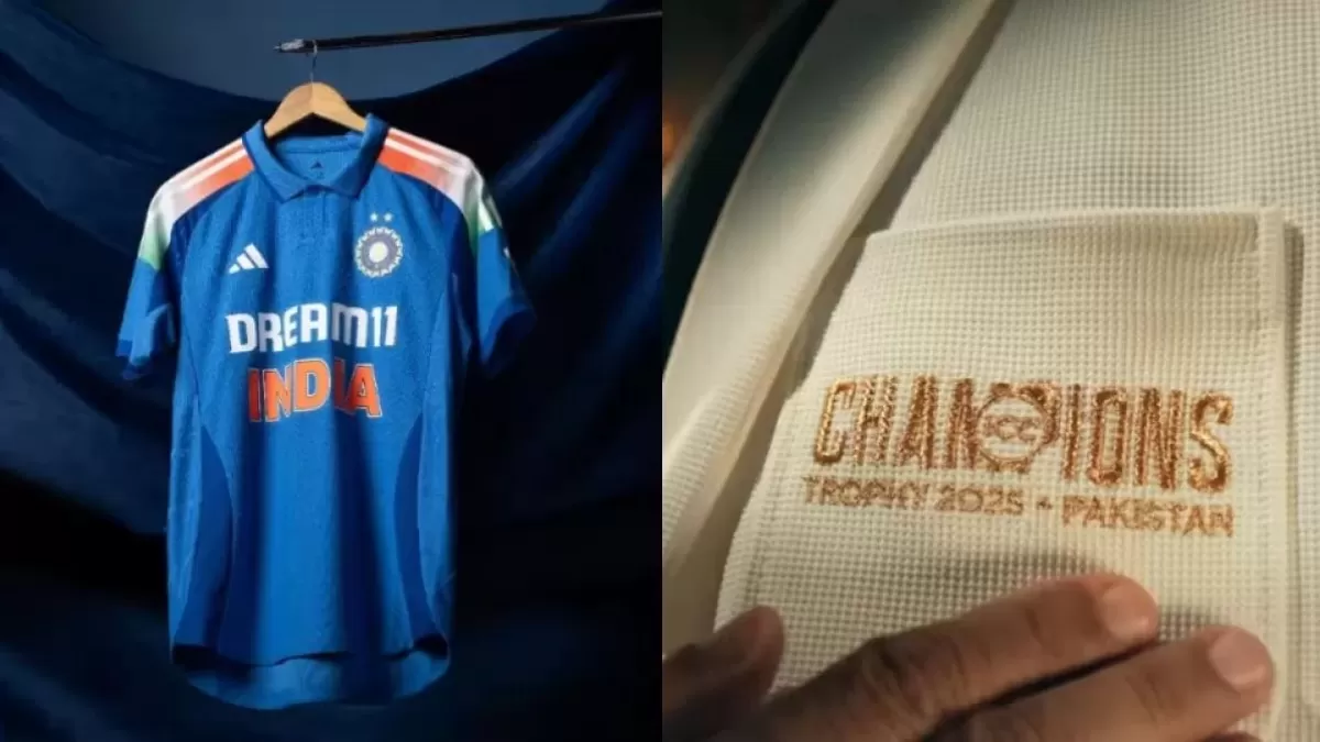 Indian Jersey Controversy : चैंपियंस ट्रॉफी में भारत की जर्सी पर नहीं लिखा जाएगा