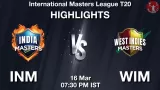INM vs WIM Match