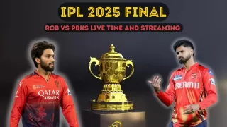 IPL 2025 Final Live Streaming : RCB बनाम PBKS फाइनल का मैच लाइव कहां देख सकते