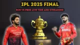 IPL 2025 Final Live