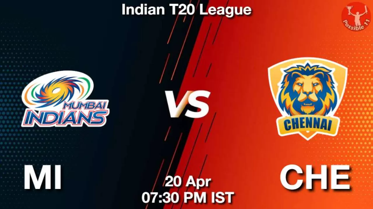 IPL 2025: MI vs CHE ड्रीम11 Prediction in Hindi, Match 38, Playing 11, Fantasy Cricket Tips