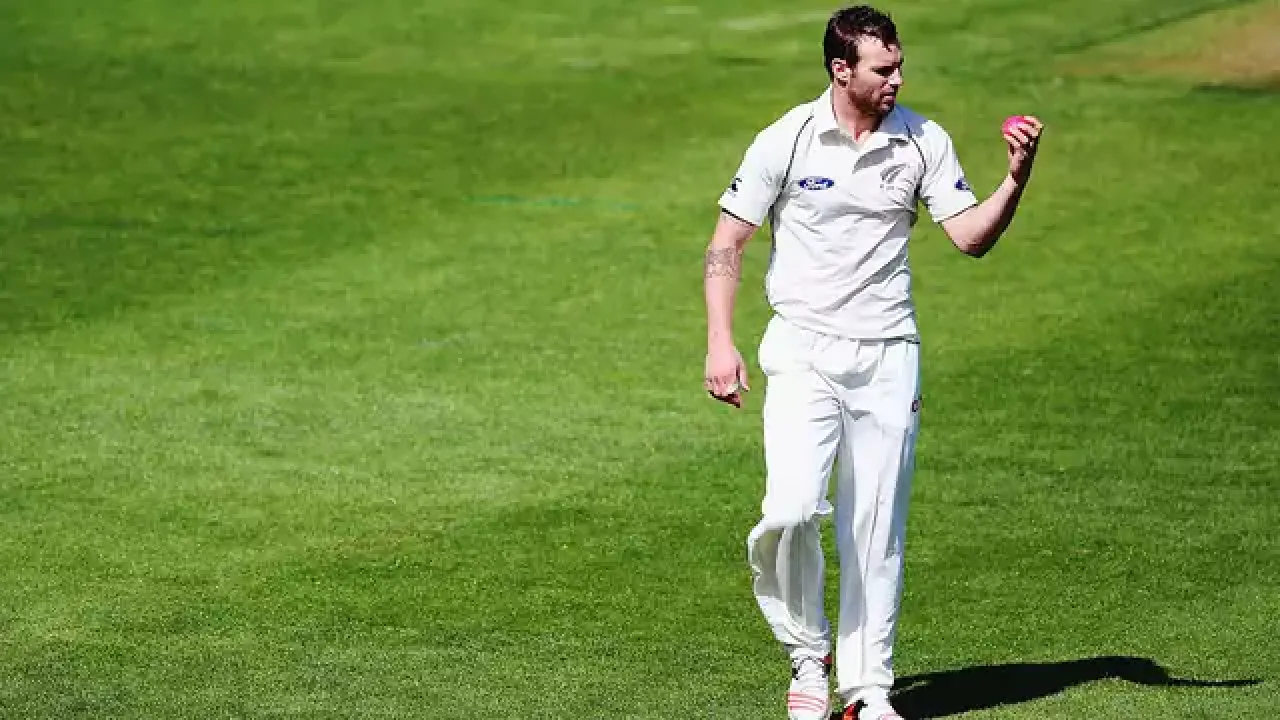 New Zealand Cricket News: कीवी ऑलराउंडर डग ब्रेसवेल का संन्यास: 2011 की ऐतिहासिक जीत का नायक अब मैदान पर नहीं दिखेगा।
