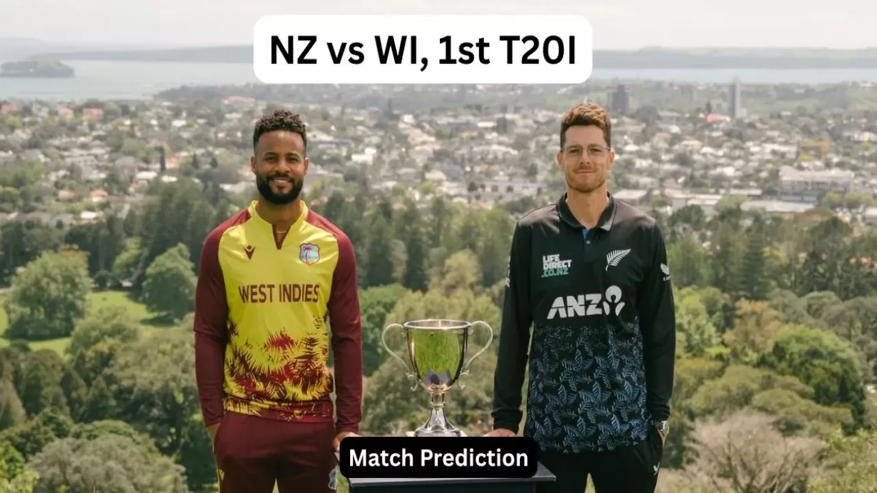 NZ vs WI Dream11 Prediction in Hindi, मैच प्रीव्यू, पहला T20I मैच, प्लेइंग 11