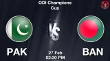 PAK vs BAN Dream11